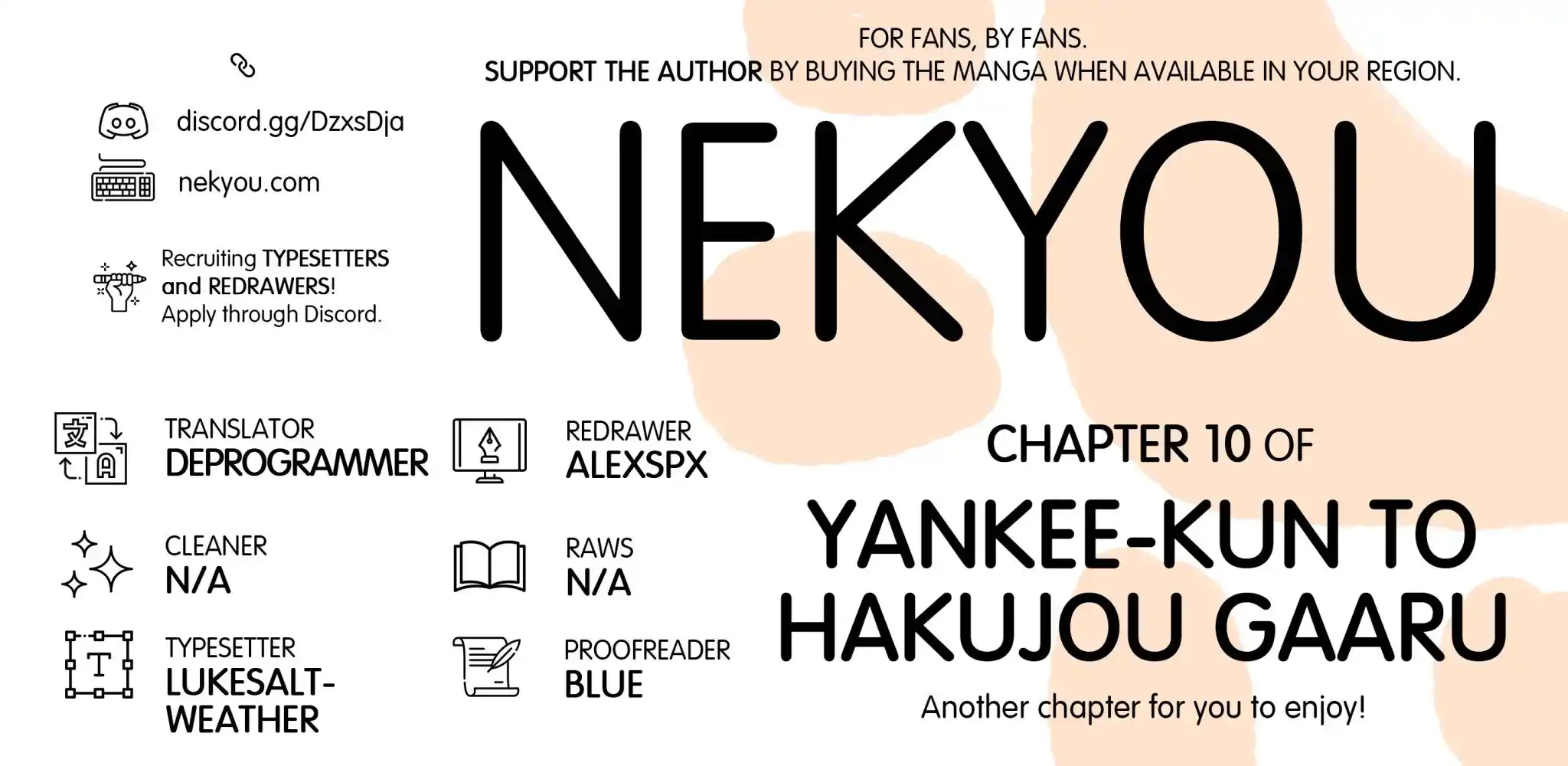 Yankee-kun to Hakujou Gaaru Chapter 10 1